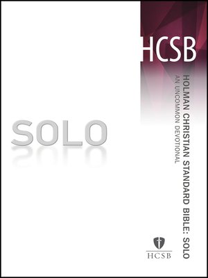 cover image of Holman Christian Standard Bible